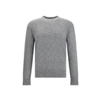 Dolce & Gabbana Gray Fleece Wool Sweatshirt