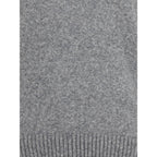 Dolce & Gabbana Gray Fleece Wool Sweatshirt