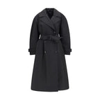 MONCLER x EDWARD ENNINFUL Black Polyester Coat
