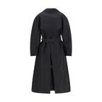 MONCLER x EDWARD ENNINFUL Black Polyester Coat