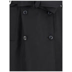 MONCLER x EDWARD ENNINFUL Black Polyester Coat