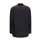 MONCLER x EDWARD ENNINFUL Black Polyester Dress Shirt