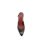 Valentino Garavani Black Leather Pumps - Zeiniez