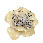 Valentino Garavani Beige Metal Broch - Zeiniez