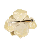 Valentino Garavani Beige Metal Broch - Zeiniez