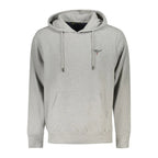 Accademia Militare Grigio Cotton Men's Hoodie Sweatshirt - Zeiniez