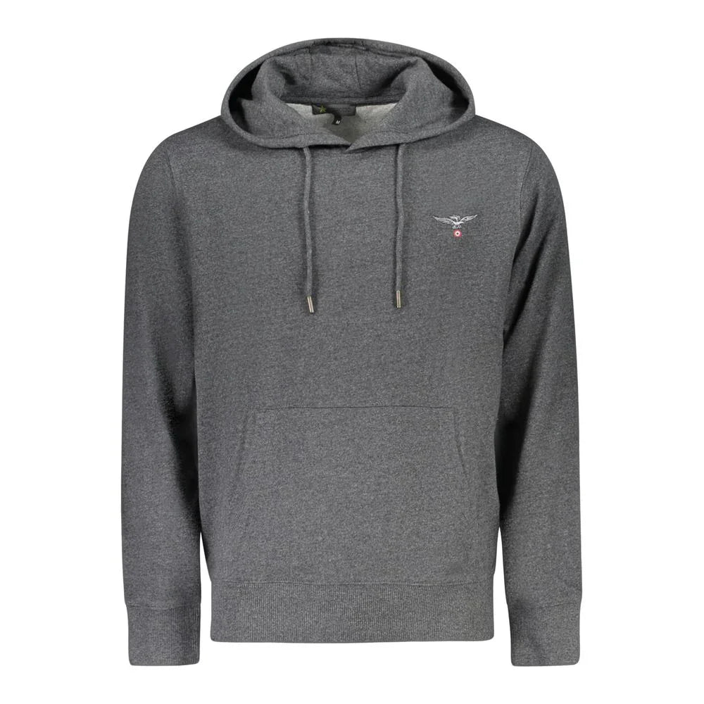 Accademia Militare Grigio Cotton Men's Hoodie - Zeiniez