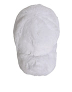Dolce & Gabbana White Modacrylic Rapper Men Baseball Capello Hat