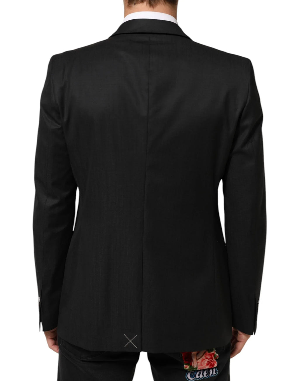 Dolce & Gabbana Black Single Breasted Men Coat MARTINI Blazer - Zeiniez