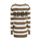 Max Mara Brown Fleece Wool Cardigan - Zeiniez