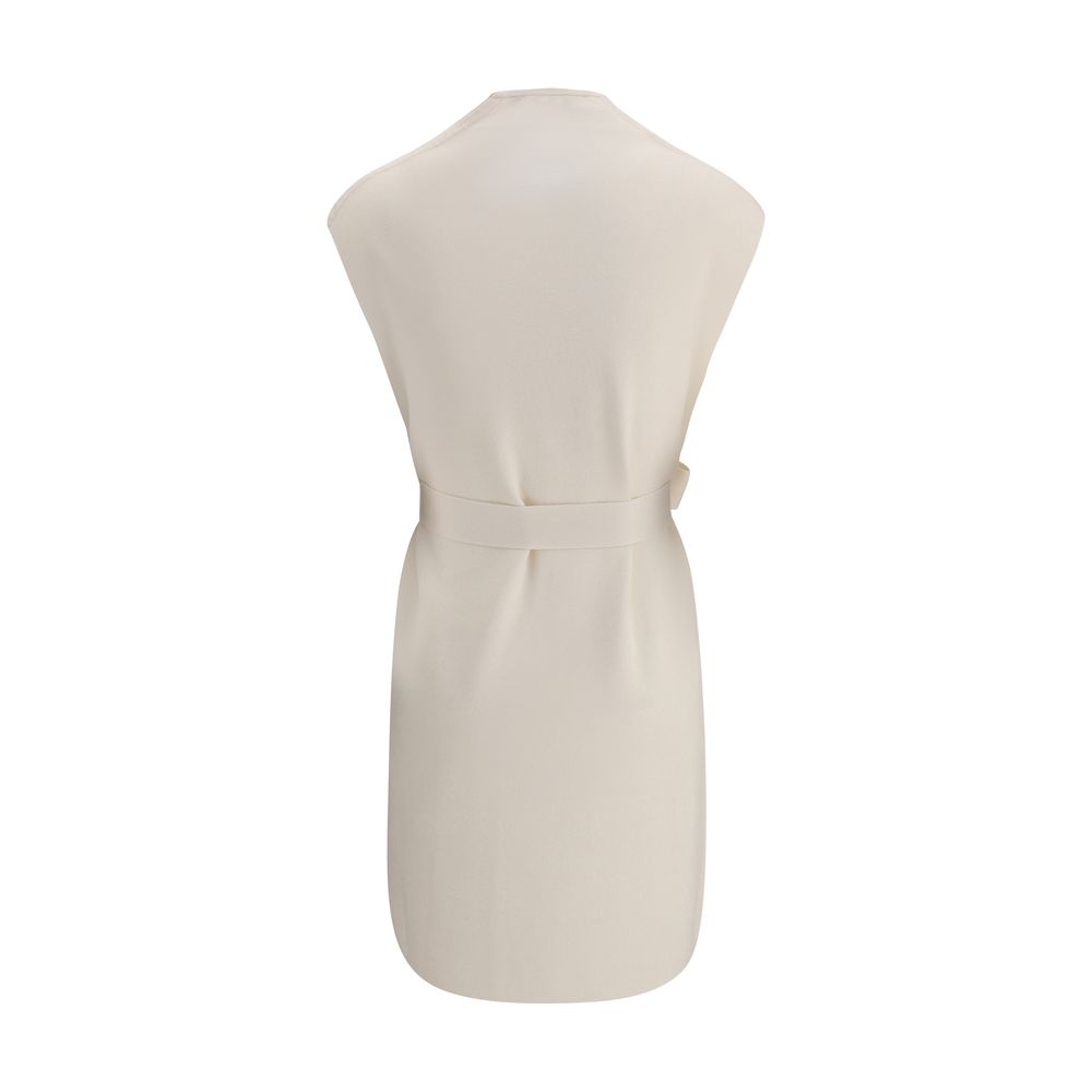 Max Mara Cream Viscose Coat - Zeiniez