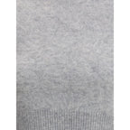 Max Mara Gray Cashmere Cashmere Sweater