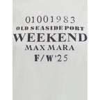 Max Mara White Cotton T-Shirt