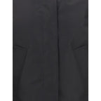 MONCLER x EDWARD ENNINFUL Black Polyester Full-Length Jacket