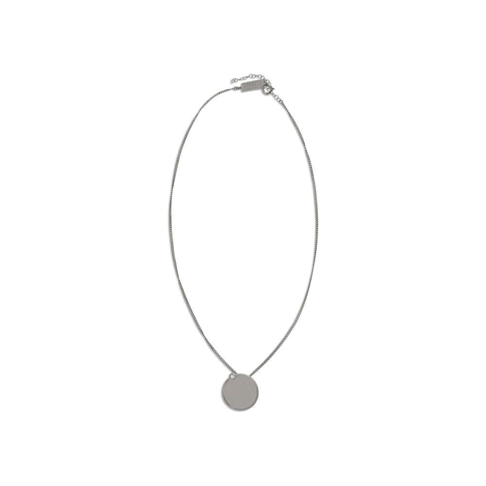 MM6 Silver Brass Necklace - Zeiniez