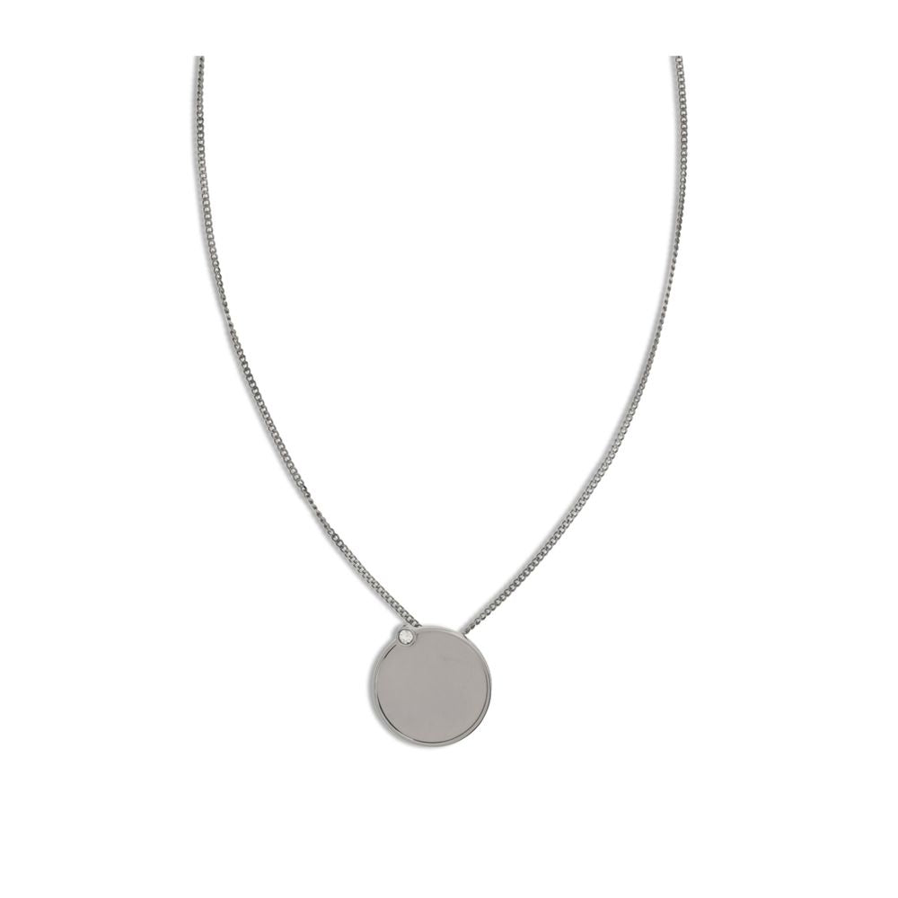 MM6 Silver Brass Necklace - Zeiniez