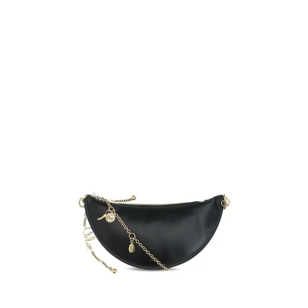 Chloé Black Lamb Ovis Aries Aries Shoulder Bag - Zeiniez
