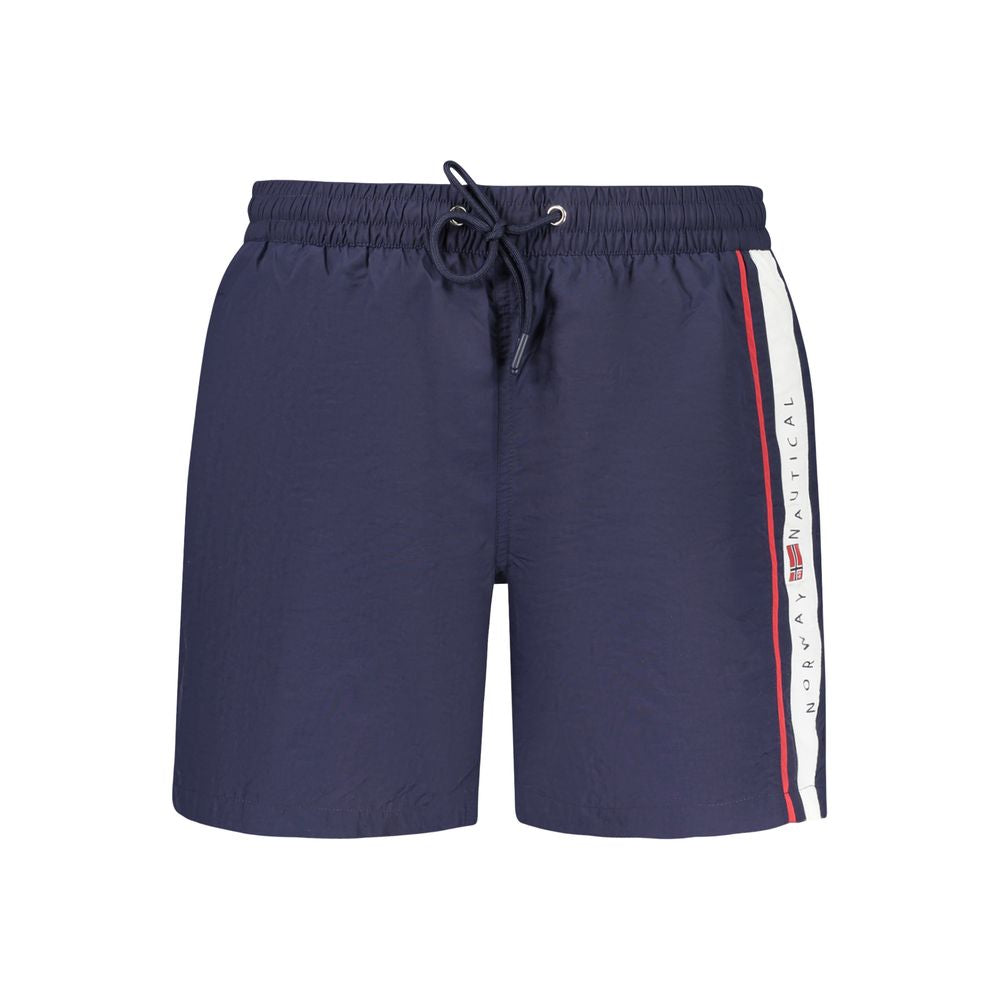 Norway 1963 Blu Poliammide Men's Swimwear Boxer - Zeiniez