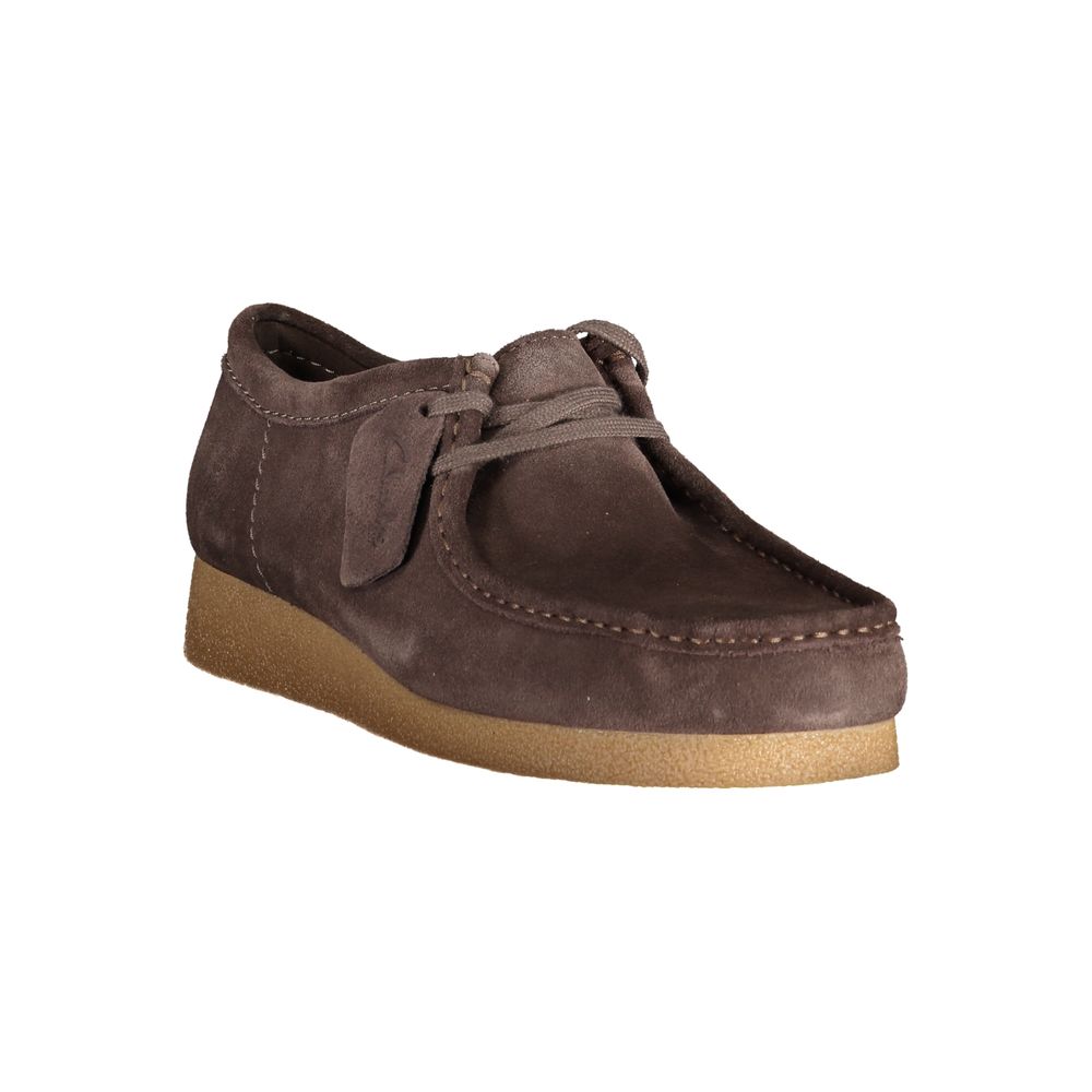 Clarks Marrone Leather Men Sneaker - Zeiniez