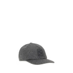 Fendi Gray Wool Cap (Baseball Hat)