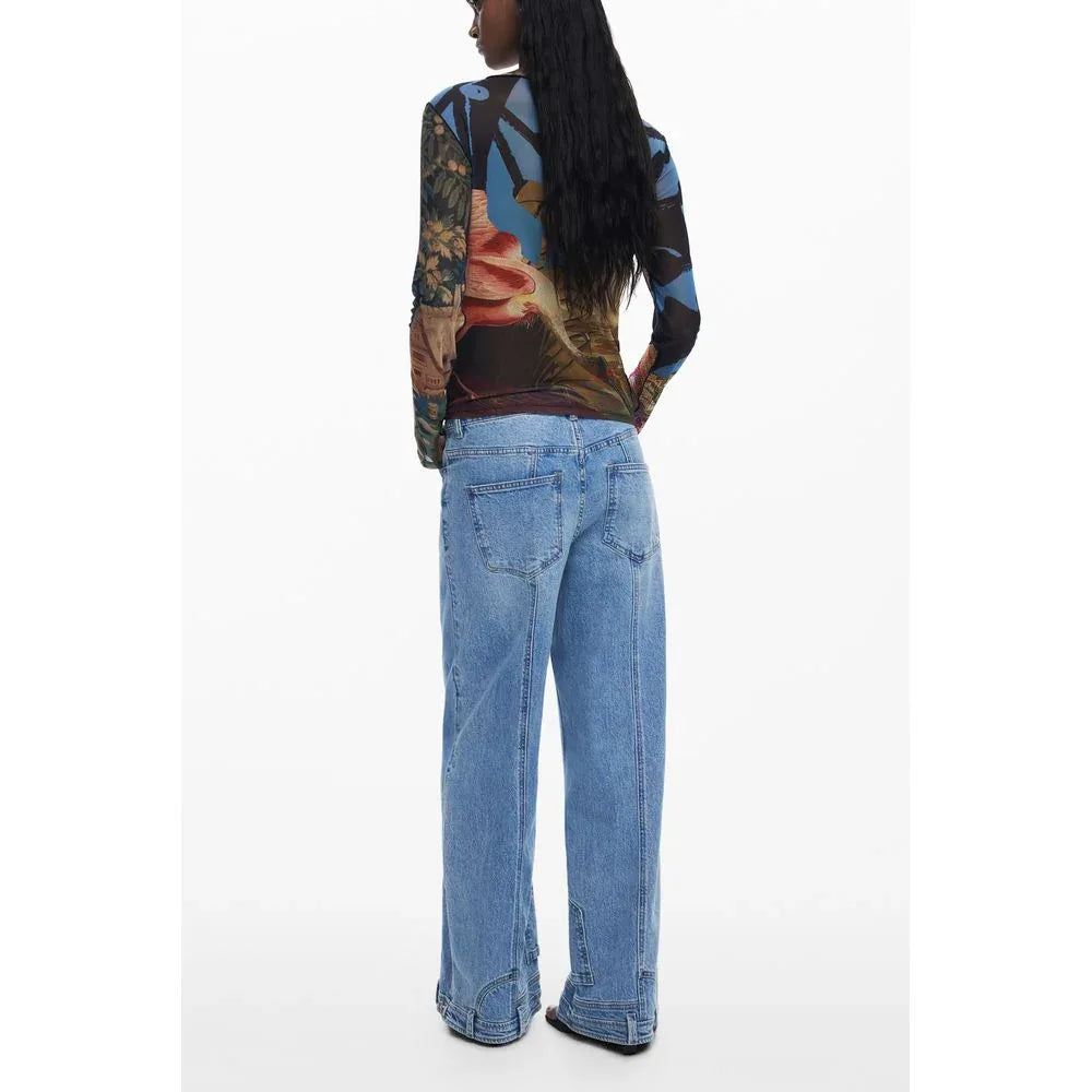 Desigual Black Polyester Women T-Shirt - Zeiniez