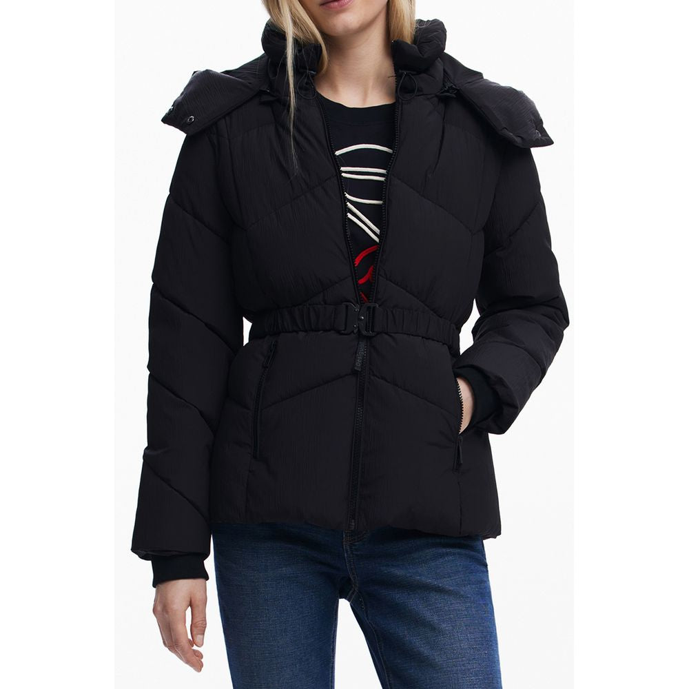 Desigual Black Polyester Women Jacket - Zeiniez