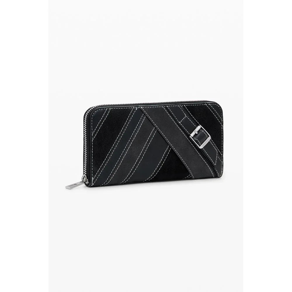 Desigual Nero Poliuretano Women Wallet - Zeiniez
