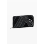 Desigual Nero Poliuretano Women Wallet - Zeiniez