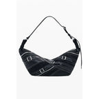Desigual Nero Poliuretano Women Shoulder Bag - Zeiniez