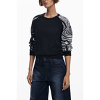 Desigual Black Polyester Women Sweater