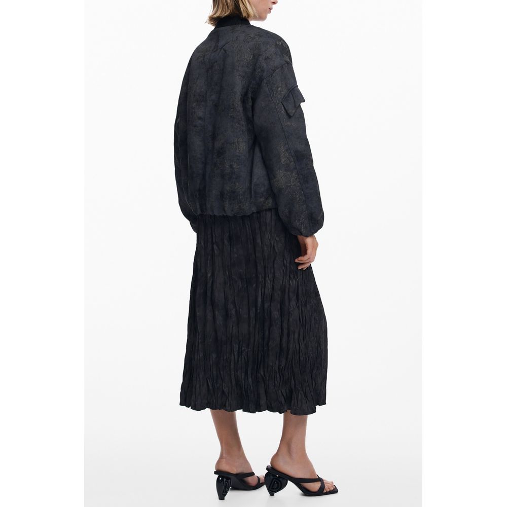 Desigual Black Polyester Women Jacket - Zeiniez