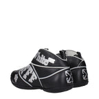 Off-White Black Leather High Top Sneakers