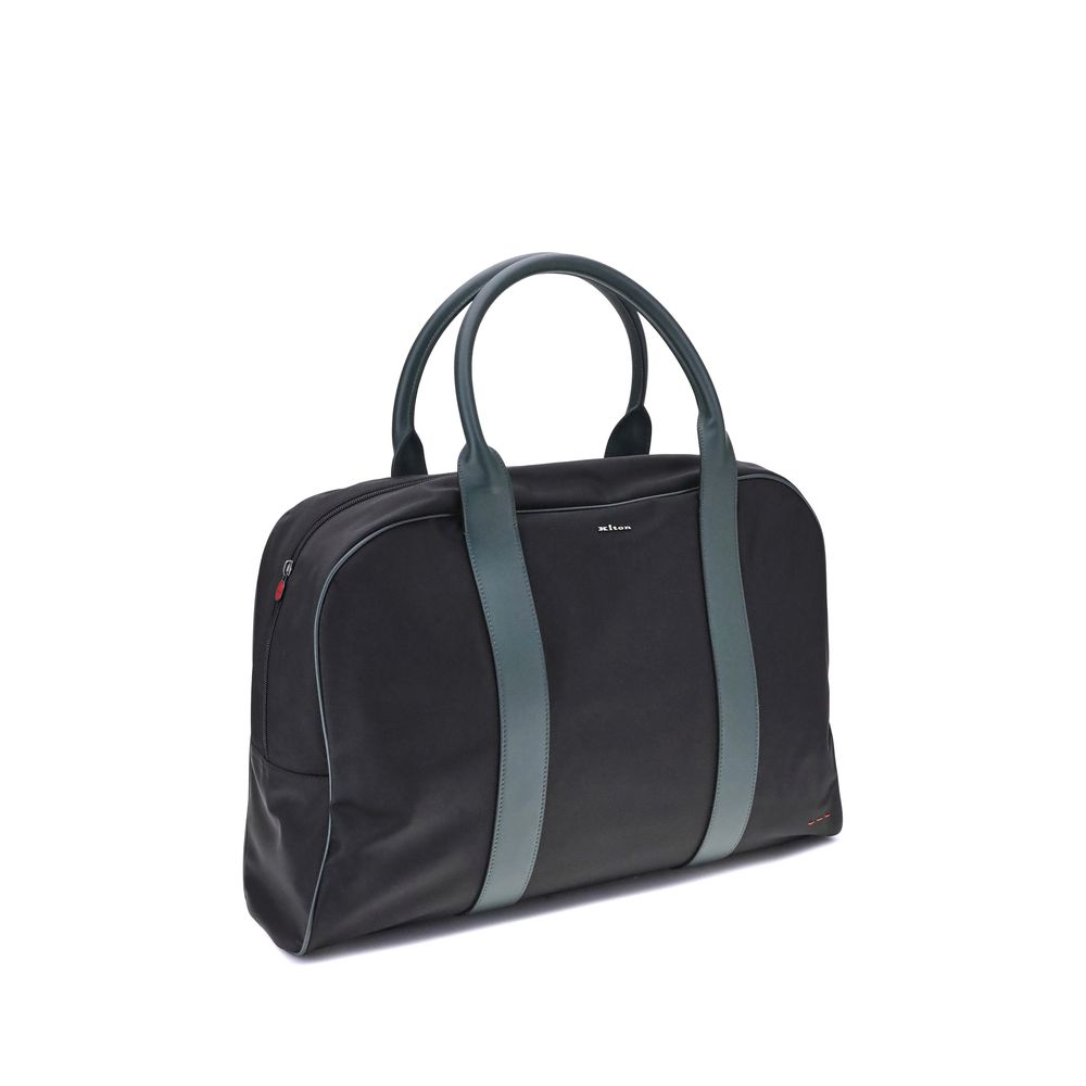 Kiton Bicolor Nylon Luggage And Travel - Zeiniez