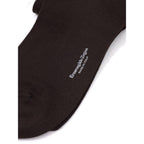 ZEGNA Brown Wool Socks - Zeiniez