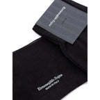 ZEGNA Gray Cotton Socks - Zeiniez