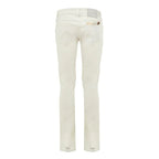 Jacob Cohen White Cotton Skinny Jeans - Zeiniez