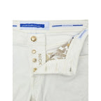 Jacob Cohen White Cotton Skinny Jeans - Zeiniez