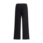 Dolce & Gabbana Black Cotton Casual Pants
