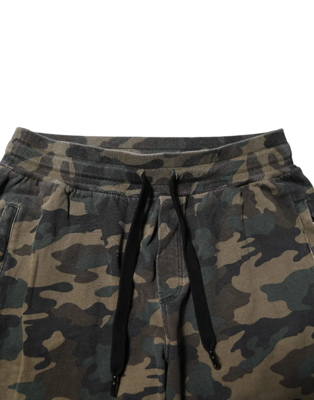 Dolce & Gabbana Multicolor Camouflage Cotton Men Jogger Pants - Zeiniez