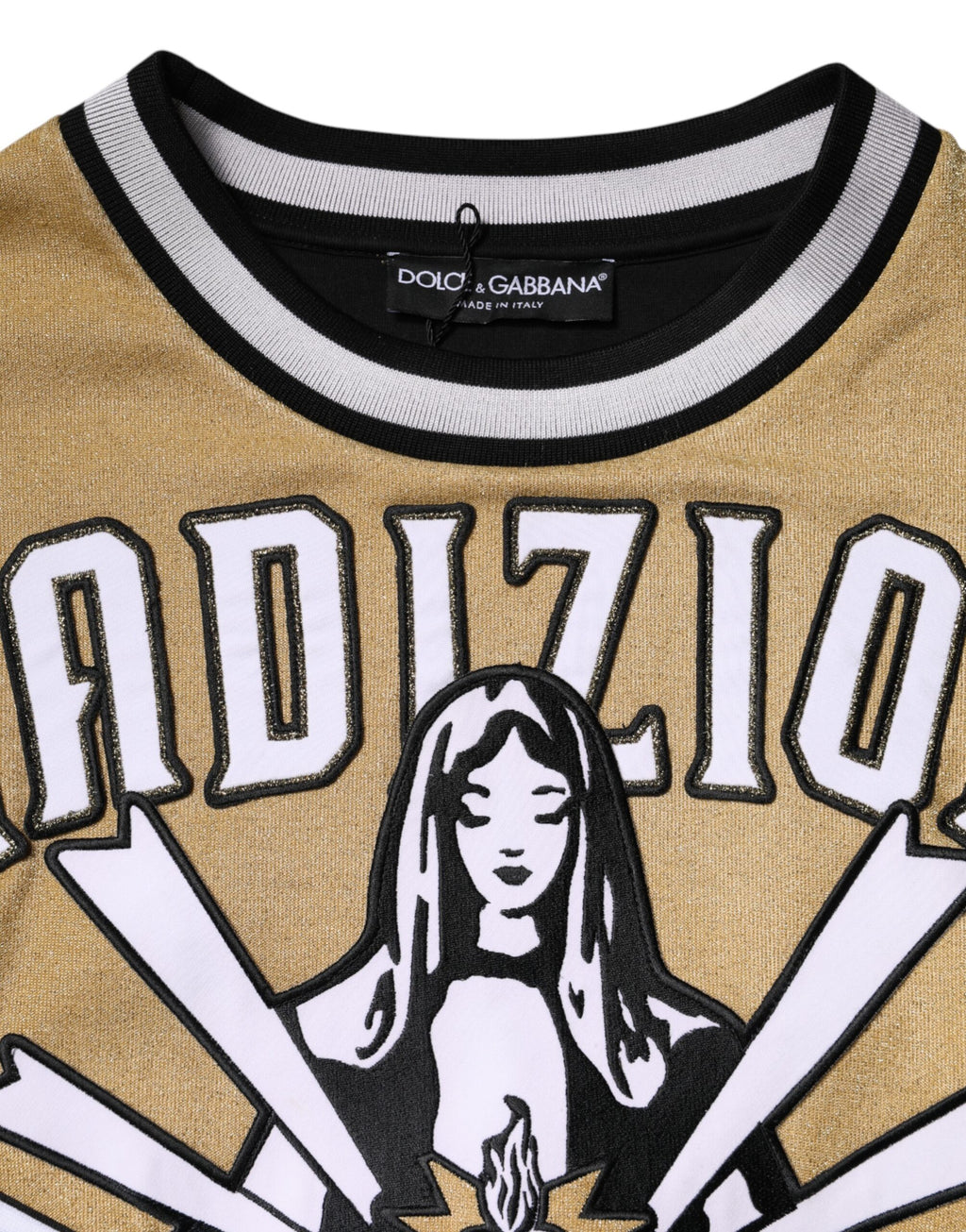 Dolce & Gabbana Multicolor Tradizione E Devotion Sweatshirt Sweater