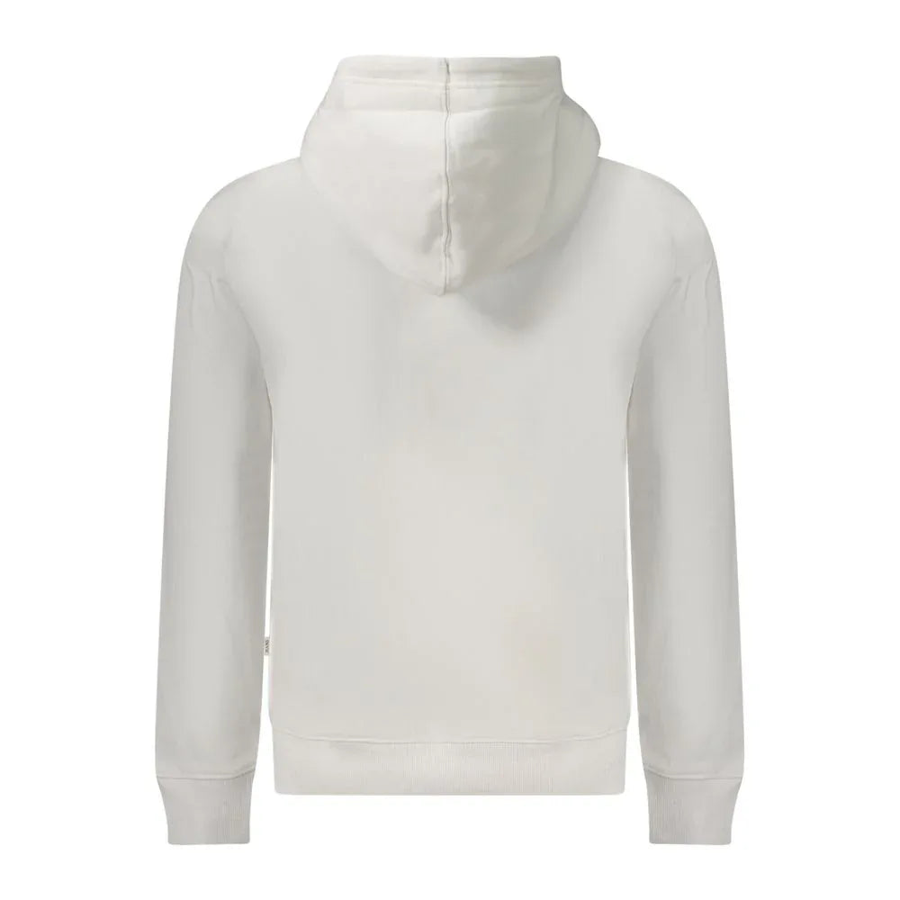 Guess Jeans White Organic Cotton Men Sweatshirt - Zeiniez