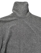 Dolce & Gabbana Gray Nylon Bodycon Sheath Long Sleeves Dress - Zeiniez