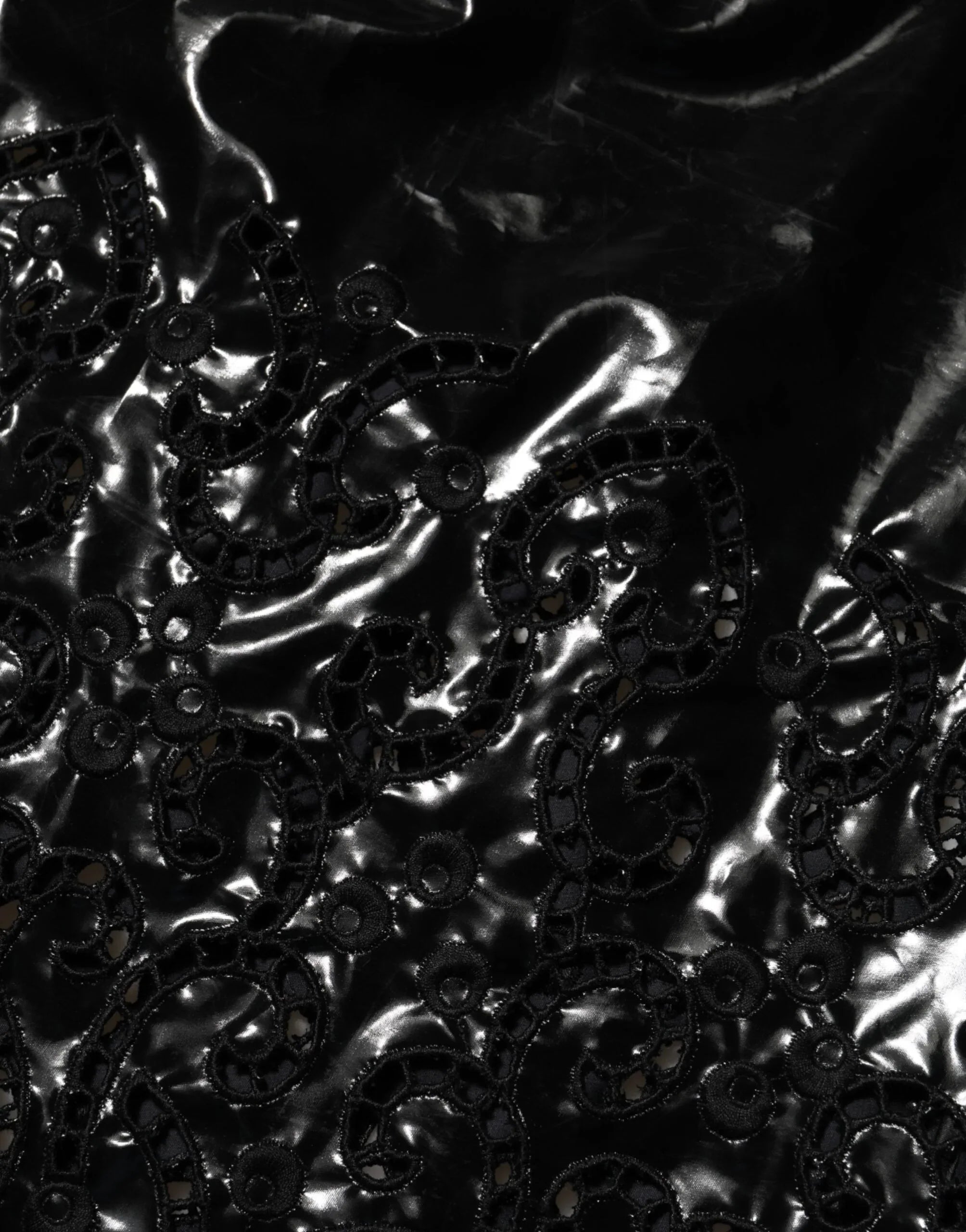 Dolce & Gabbana Black Cut Out A-line Sheath Mini Dress - Zeiniez