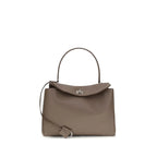 Balenciaga Gray Calf Leather Bos Taurus Shoulder Bag - Zeiniez
