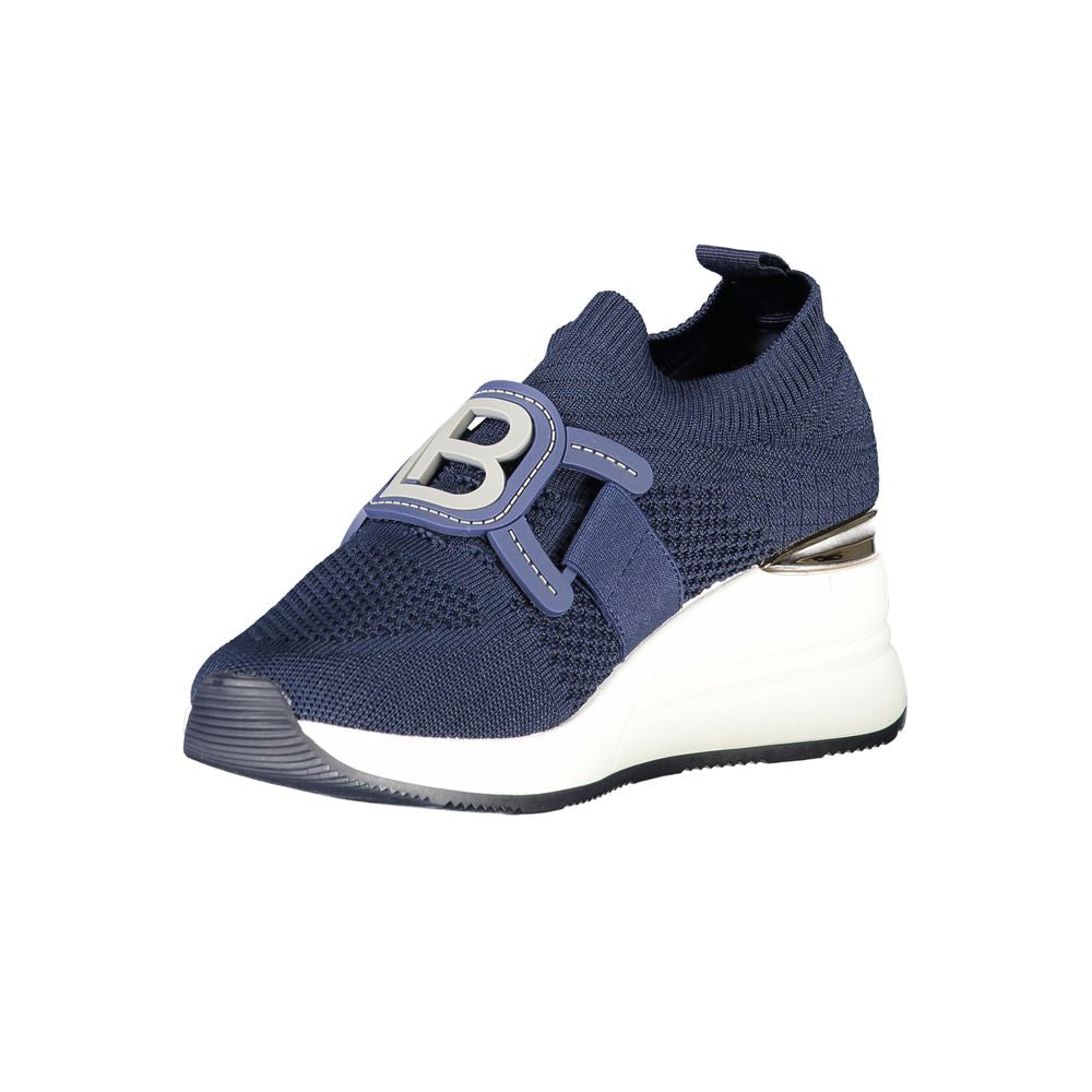 Laura Biagiotti Blue Polyester Women Sneaker - Zeiniez