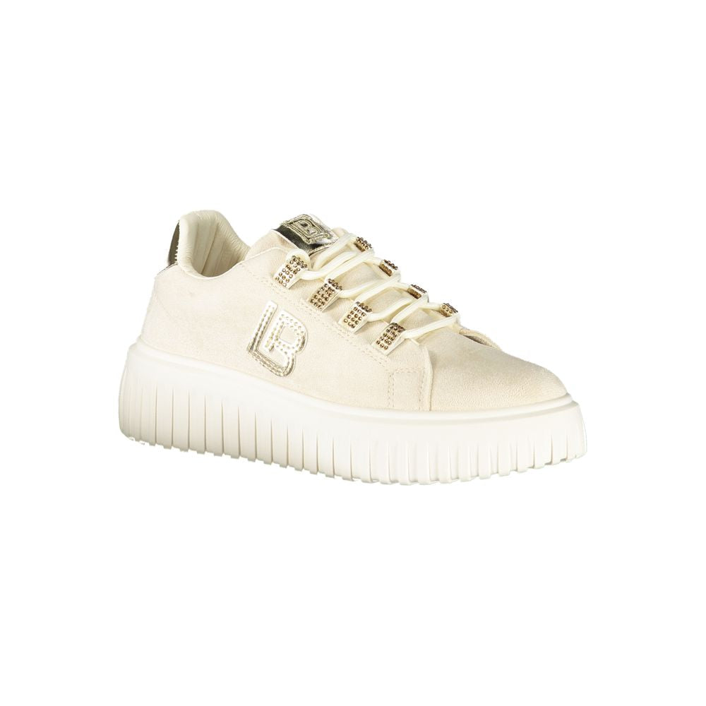 Laura Biagiotti Beige Polyurethane Women Sneaker - Zeiniez