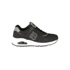 Laura Biagiotti Black Polyurethane Women Sneaker - Zeiniez