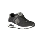 Laura Biagiotti Black Polyurethane Women Sneaker - Zeiniez