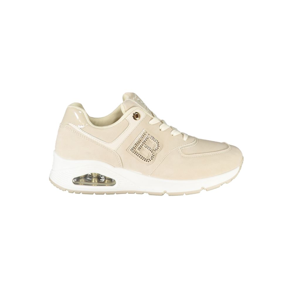 Laura Biagiotti Beige Polyurethane Women Sneaker - Zeiniez