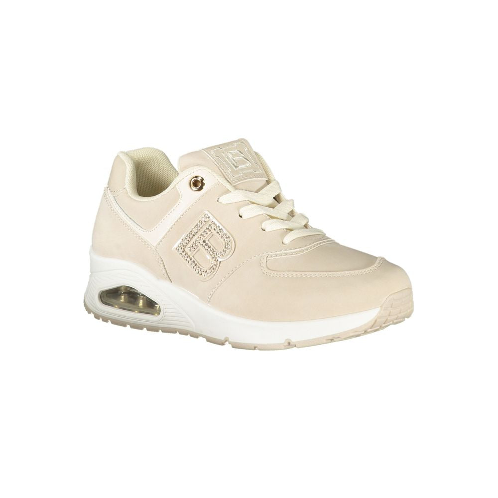 Laura Biagiotti Beige Polyurethane Women Sneaker - Zeiniez